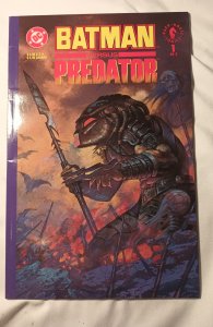 Batman Versus Predator #1 Predator Cover (1991)