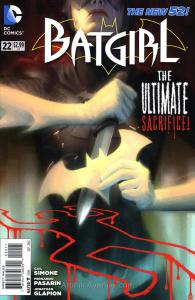 Batgirl (4th Series) #22 VF ; DC | New 52 Gail Simone Chalk Outline