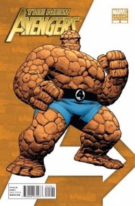 New Avengers #5  1:75 Stuart Immonen “The Thing” Variant NM.