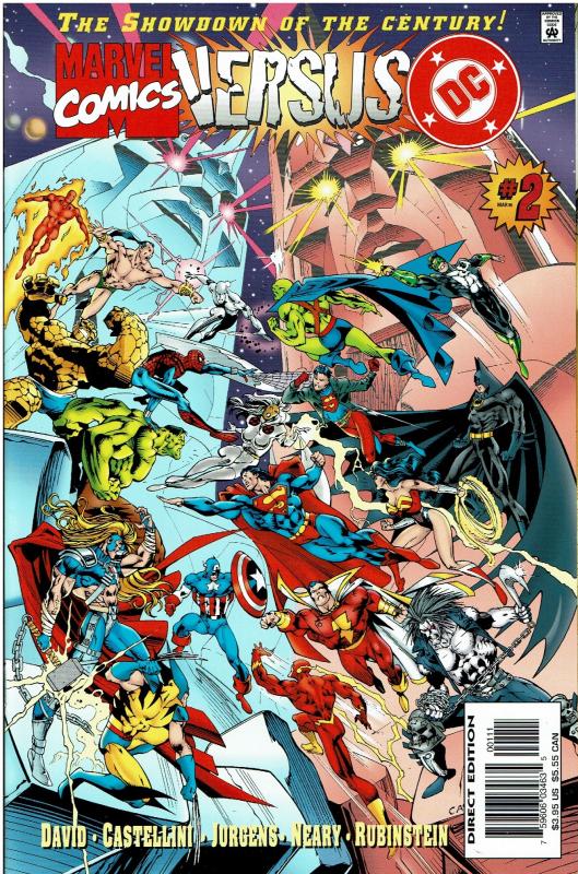 DC Versus Marvel, #2, 9.4 or Better