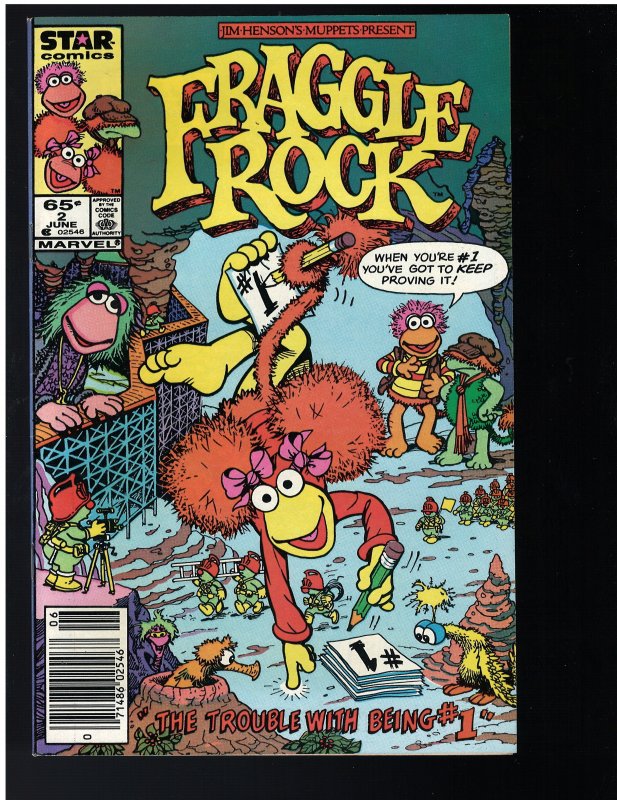 Fraggle Rock #2 (Star Comics, 1985) $.65 Variant