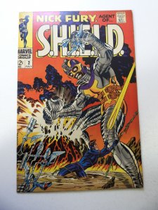 Nick Fury, Agent of SHIELD #2 (1968) FN- Condition