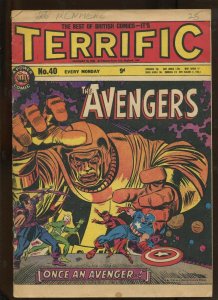 TERRIFIC COMICS #40 THE AVENGERS (7.0)