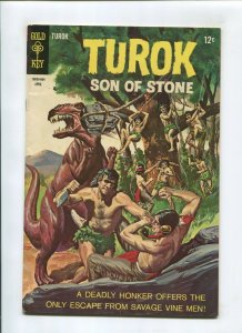 TUROK SON OF STONE #61 (7.0) *THE FISHERMAN COLLECTION* GOLD KEY 1968 