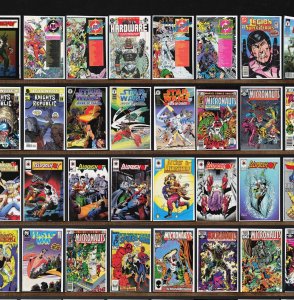 Huge Lot 150+ Comics with Micronauts, Bloodshot, Ghost Rider, Armorines & More!