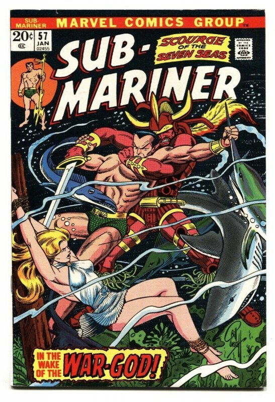 Sub-mariner #57 Marvel 1st appearance of Bronze Age Venus -comic book VF-
