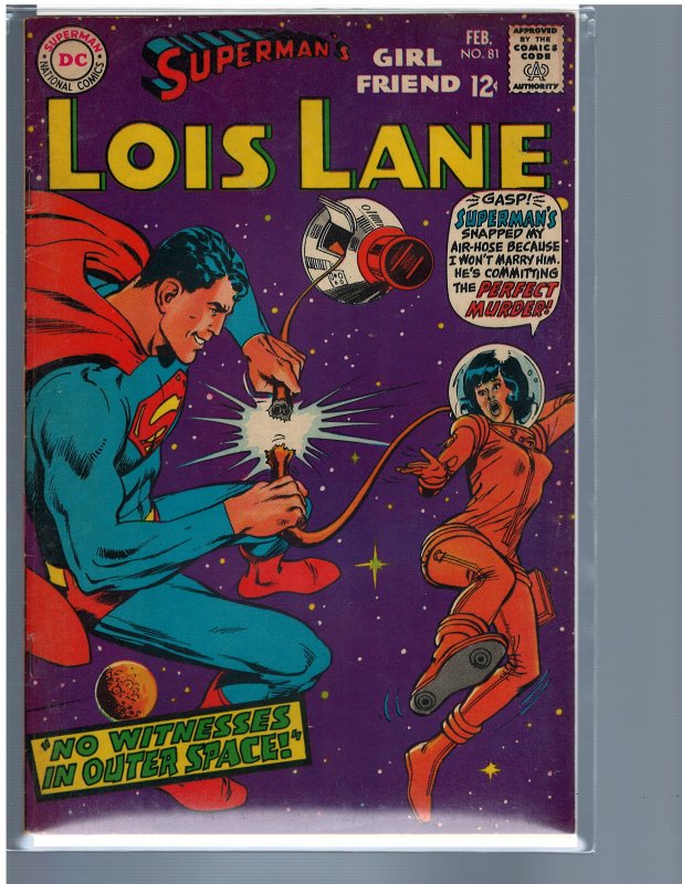 Superman's Girl Friend, Lois Lane #81 (1968) FN+