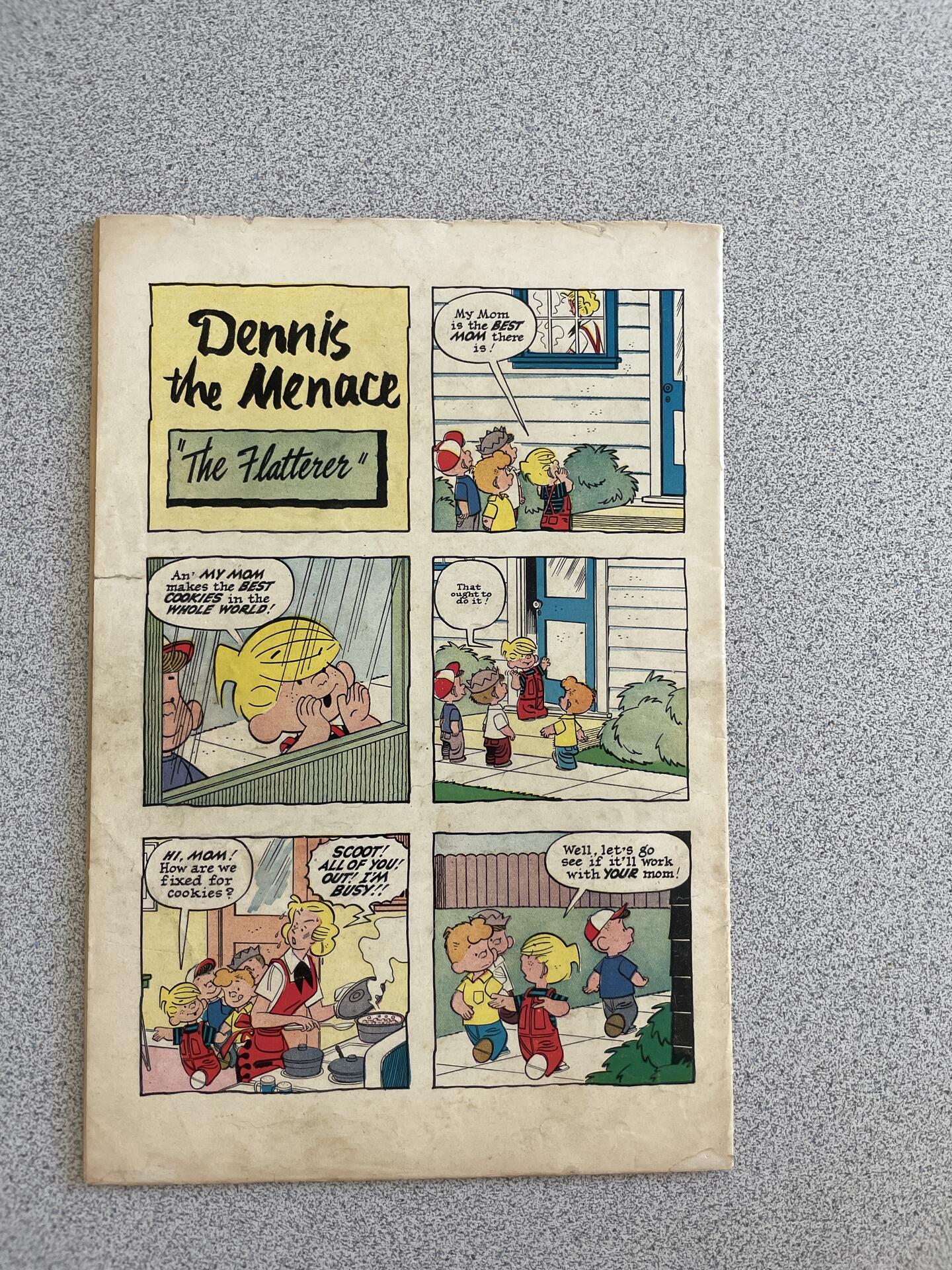 Dennis the Menace #39 November 1959 Comic Hallden Comics PR