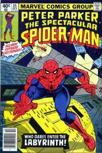 Spectacular Spider-Man (1976 series)  #35, VF+ (Stock photo)