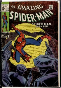 The Amazing Spider-Man #70 (1969) Spider-Man [Key Issue]