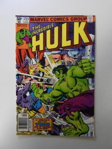 The Incredible Hulk #255 VF- condition