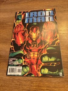 Iron Man # 2 VF/NM 1st Print Variant Cover Marvel Comic Book 3 J408