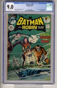 BATMAN #235 (DC 9/71) CGC 9.0 RA'S AL GHUL TALIA APPEARANCE OW PAGES NEAL ADAMS