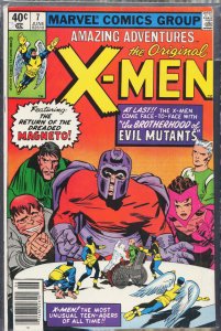 Amazing Adventures #7 Newsstand Edition (1980) X-Men