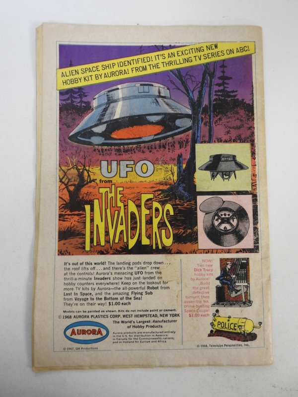 Beware the Creeper #1 (1968) VG- Condition moisture damage