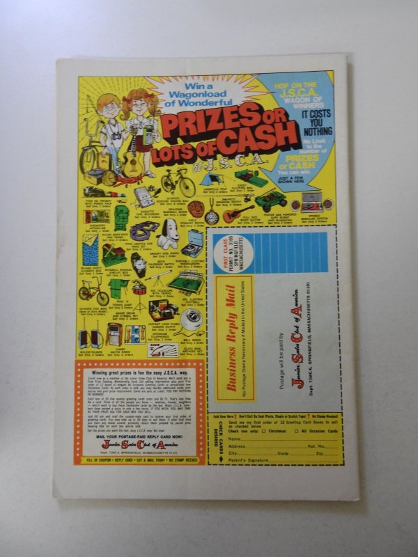 Doc Savage #7 (1973) VG/FN condition subscription fold