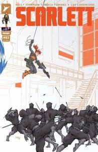 Scarlett #3 2024 Gleb Melnikov 1:10 Variant Image Comics EB118