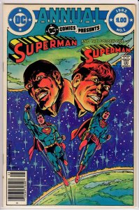 DC Comics Presents Annual #1 Newsstand Edition (1982) 8.0 VF