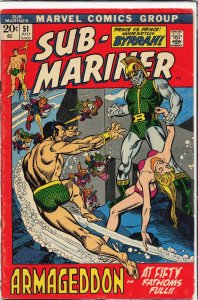 Sub-Mariner #51 (1972) Namor the Sub-Mariner