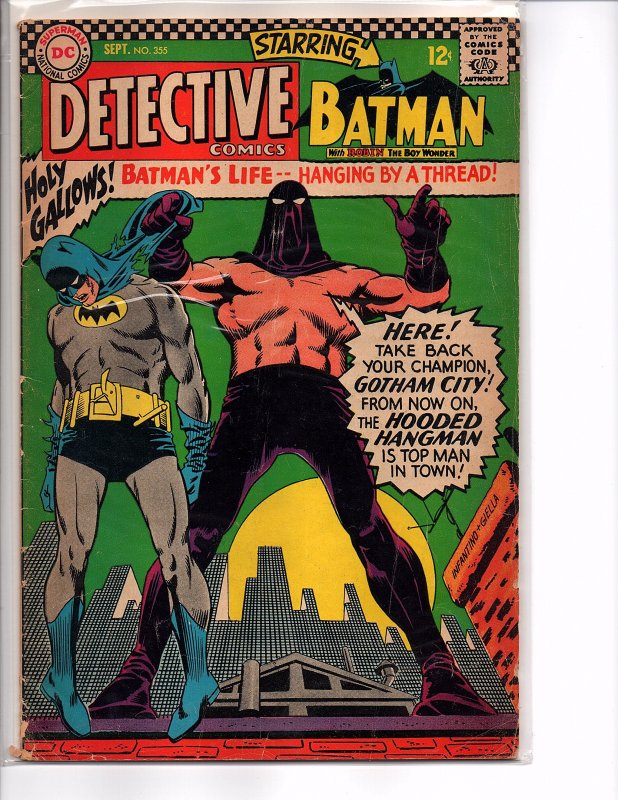 DC Comics (1966) Detective Comics #355 Batman; The Hangman Infantino Art