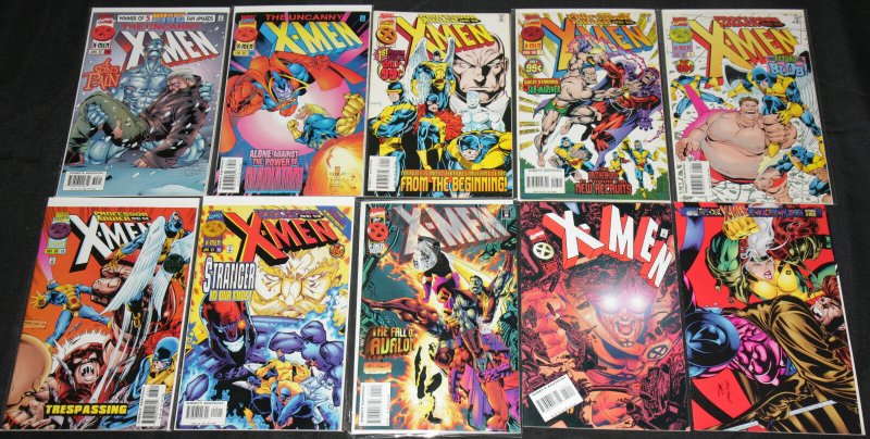 Marvel Copper-Modern X-MEN TITLES 131pc Count Mid-High Grade Comic Lot VF-NM