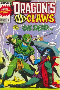 Dragon's Dragons Claws #2 Marvel Comics August Aug 1988 (VFNM)