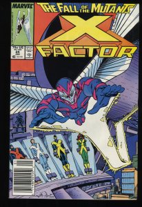 X-Factor #24 VF/NM 9.0 Newsstand Variant 1st Appearance Archangel!