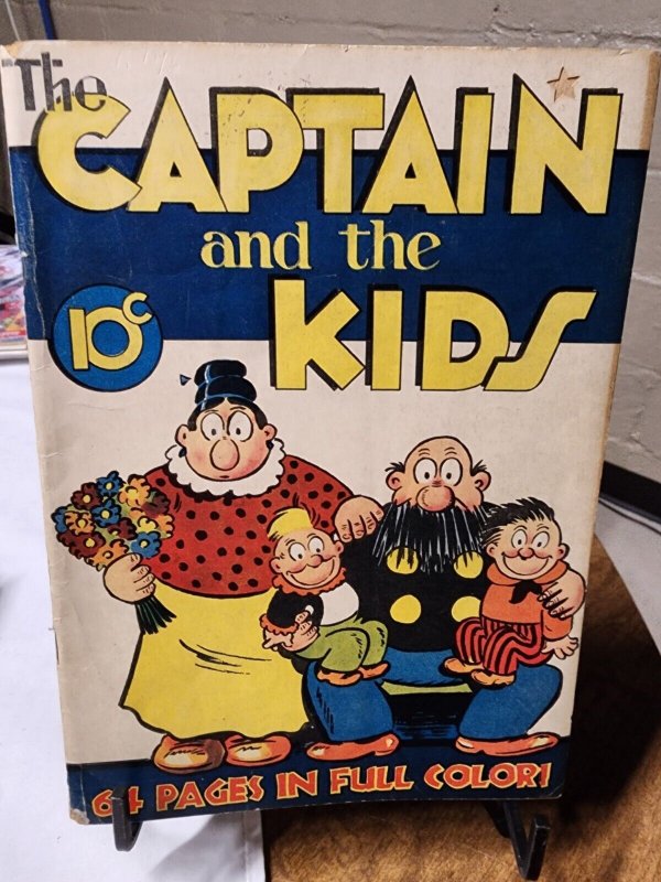 The Captain and The Kids No 1 - 1938 A Golden Age must have. Very Rare!