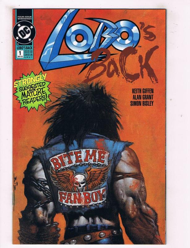 Lobo #1 VG/FN DC Comics Comic Book Giffen JLA May 1992 DE39 AD12