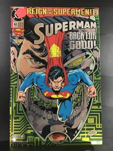 Superman #82 Chromium Cover (1993)j
