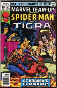 Marvel Team-Up #67 Regular Edition (1978) Tigra