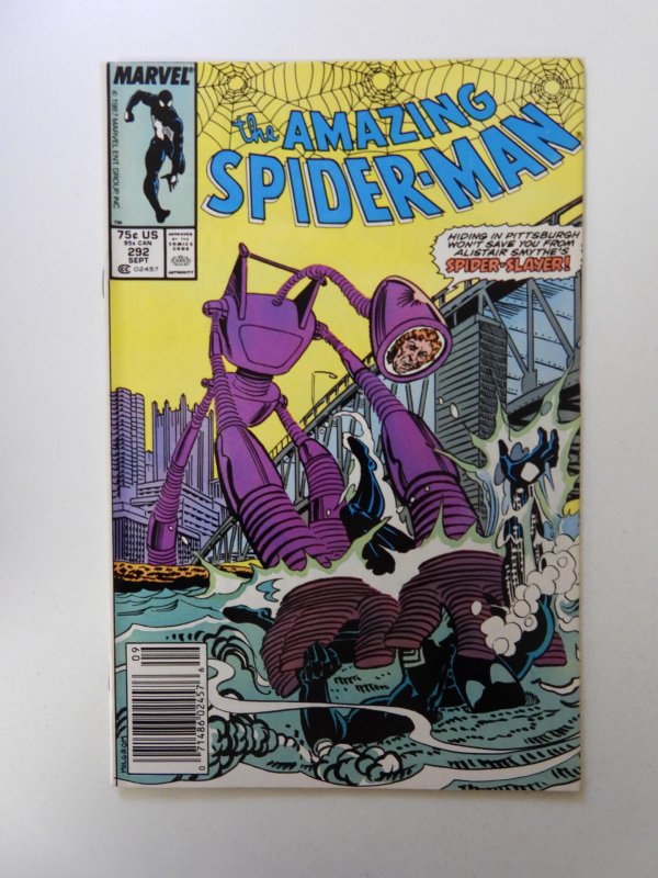 The Amazing Spider-Man #292 Newsstand Edition (1987) FN/VF condition
