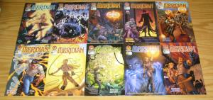 Meridian #1-44 VF/NM complete series + customer preview copy - barbara kesel