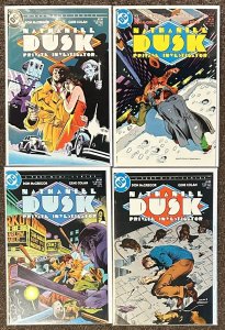 Nathaniel Dusk Private Investigator #1,2,3,4 DC Comics Complete Set 1984 Vf/Nm