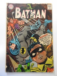 Batman #196  (1967) FR/GD Condition! 2 in cumulative spine split