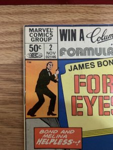 James Bond For Your Eyes Only #2 - Nov 1981 