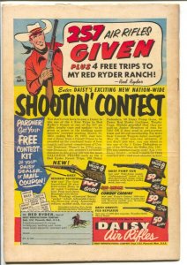 Rocky Lane Western #37-1952-Fawcett- B-Western movie star photo cover-FN 