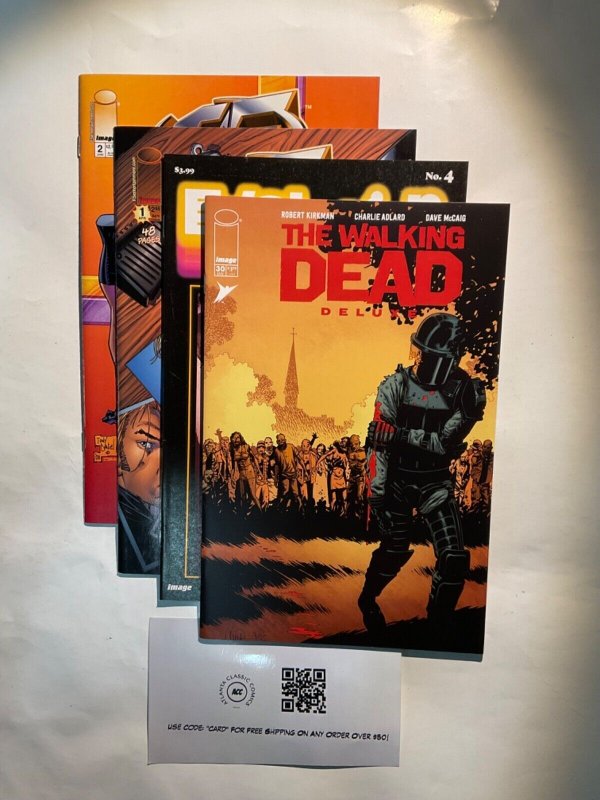 4 Image Comics The Walking Dead # 30 + Evolution # 4 + FS # 1 2 86 JS34