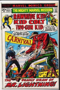The Mighty Marvel Western #21 (1972) Rawhide Kid