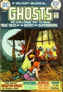 Ghosts #23 POOR ; DC | low grade comic Haunted House in England