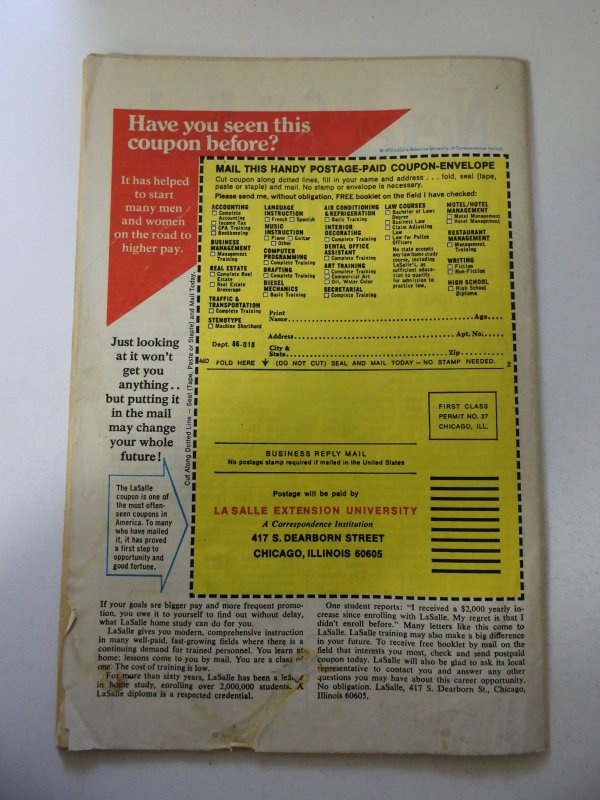 Marvel Feature #8 (1973) GD Condition soiling, moisture stains