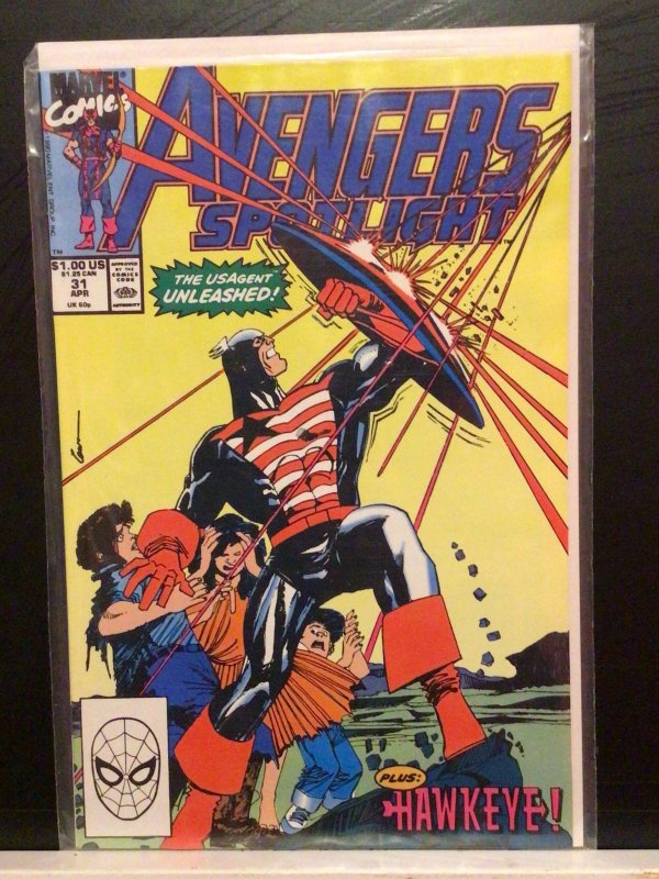 Avengers Spotlight 31 (1990) Comic Books Copper Age, Marvel
