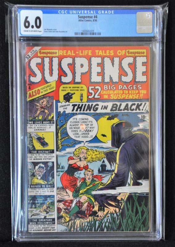 Suspense #4 (Atlas, 1950) CGC 6.0