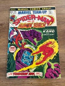 Marvel Team-Up # 10 GD Comic Book Spider-Man Human Torch 2 J368