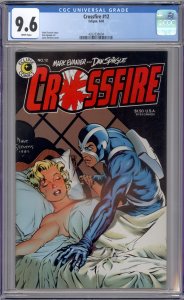 Crossfire #12 (1985) CGC 9.6 NM+ CLASSIC DAVE STEVENS COVER