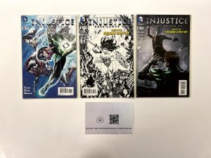 3 Injustice DC Comic Books# 2 3 4 Batman Superman Robin Flash Static 74 JS14