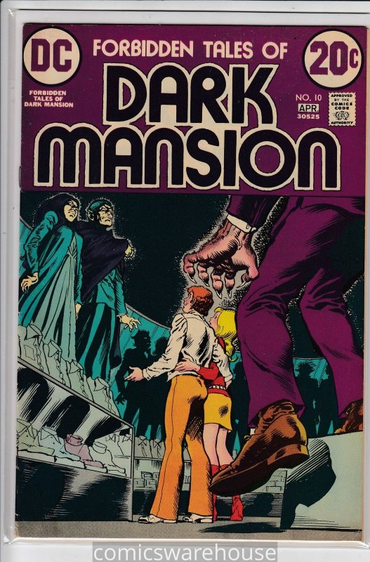 FORBIDDEN TALES OF DARK MANSION (1972 DC) #10 FN+ A07430