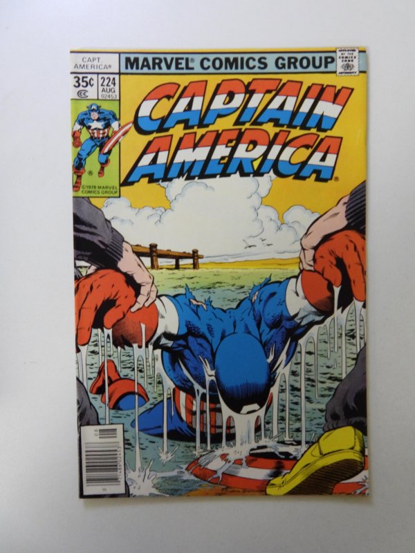 Captain America #224 VF condition