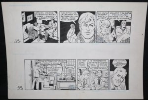 Joker 2pc Daily Strips - Two Face - 5/18 & 5/19 1990 art by Carmine Infantino