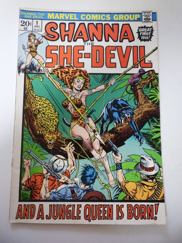 Shanna the She-Devil #1 (1972) VG+ Condition